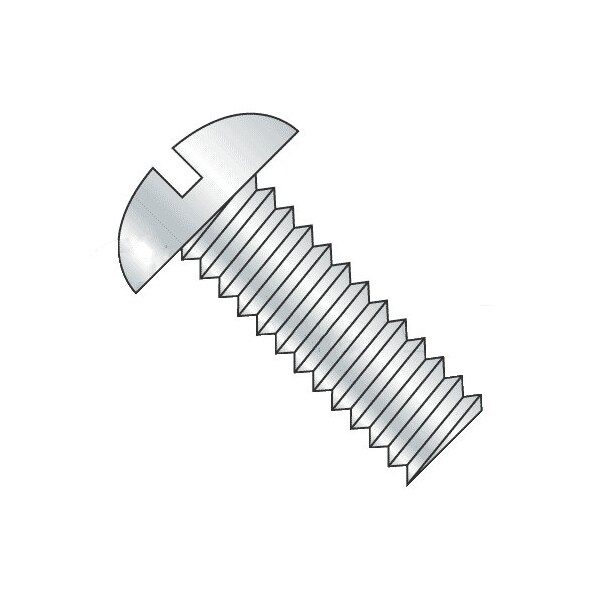Newport Fasteners #6-32 x 1 in Slotted Round Machine Screw, Zinc Plated Steel, 10000 PK 978239-10000 - main